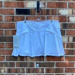 Play off the pleats skirt